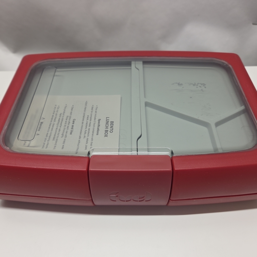 Red Food Storage Container